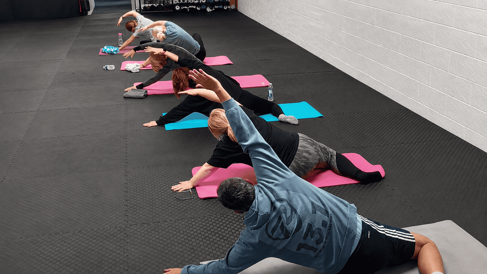 A Pilates class at RevitaliseU-Kent